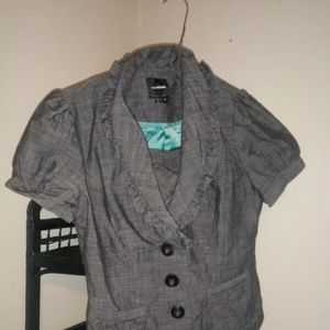 My Michelle grey suit /skirt size 7 /medium